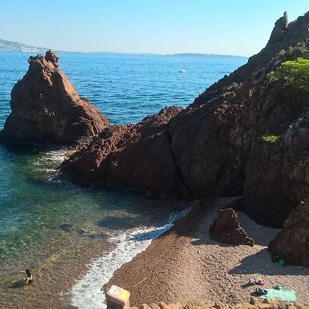 Théoule-sur-Mer 2 Pieces Climatise A 200M Des Plages מראה חיצוני תמונה