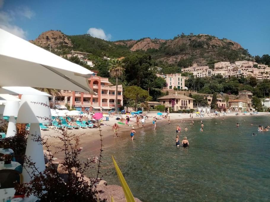 Théoule-sur-Mer 2 Pieces Climatise A 200M Des Plages מראה חיצוני תמונה